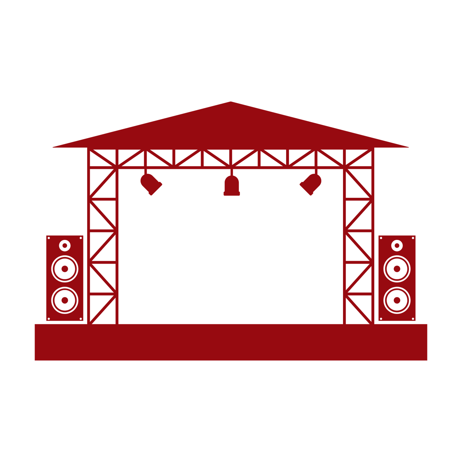 Stage Show Preparation Icon